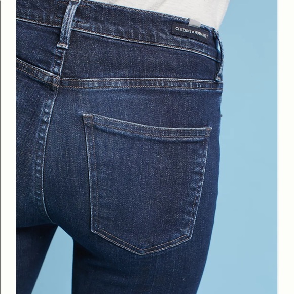 Citizens of Humanity Rocket Crop High-Rise Skinny Jeans Anthropologie - Picture 5 of 13